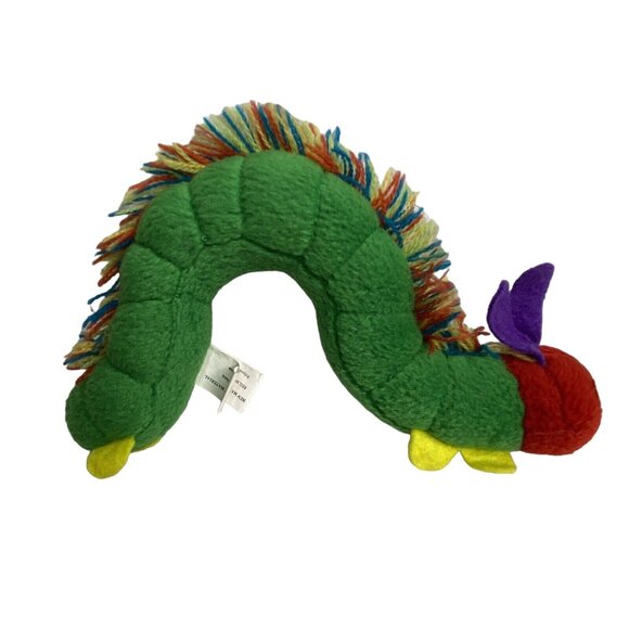 Vintage Eric Carle Very Hungry Caterpillar Plush Stuffed Animal 7" Travel Size - Picture 4 of 7